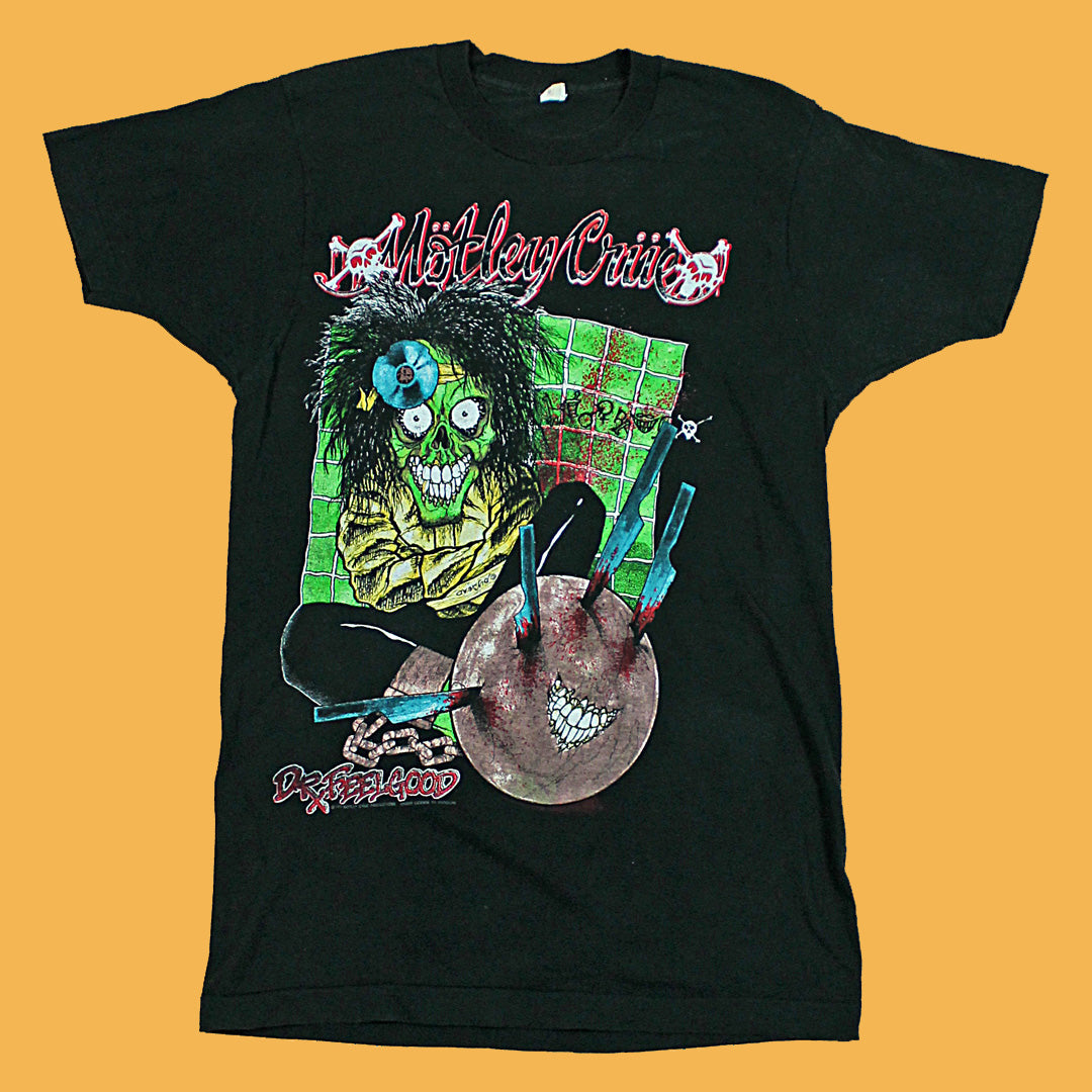34 モトリークルー motley crue 1989年製ヴィンテージ Tシャツ 1989 Motley Crue Vintage T-shirt – The Owl's Attic