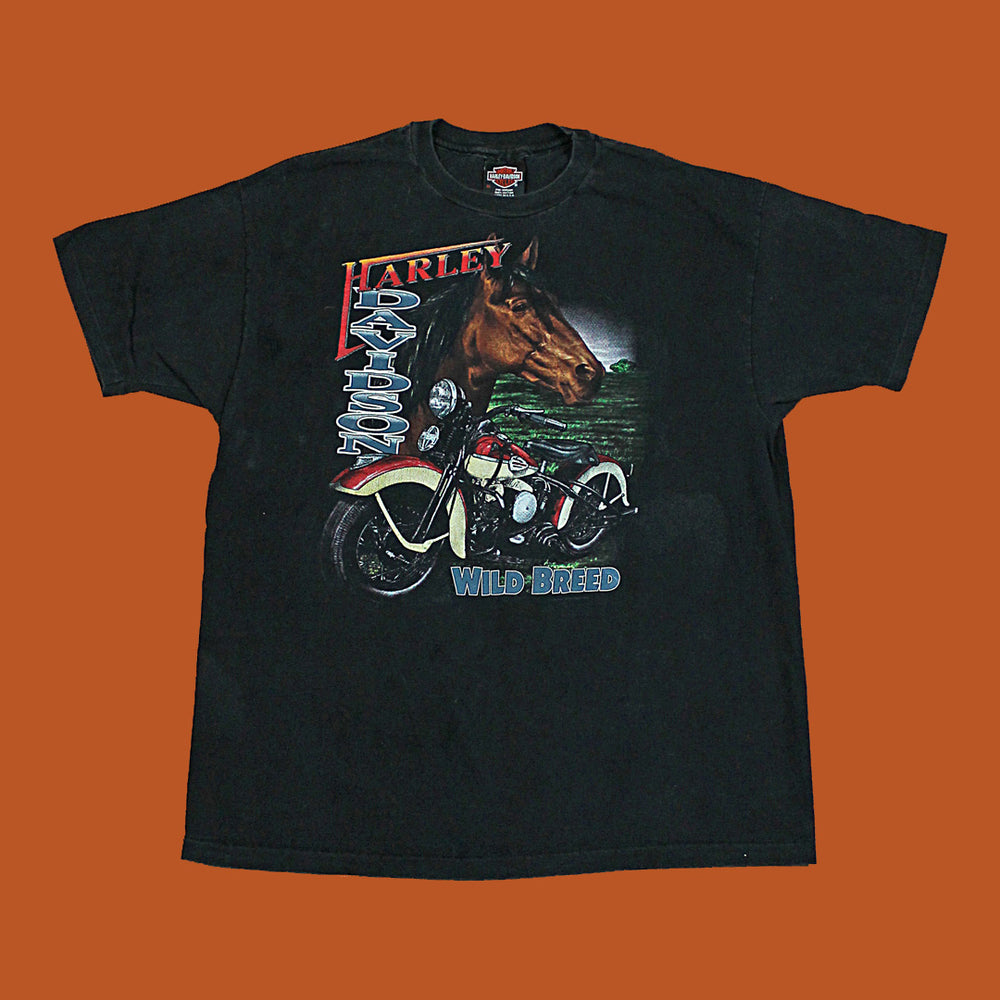 1994 Harley Davidson Wild Breed Vintage T-shirt – The Owl