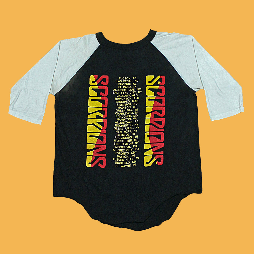 1988 Scorpions tour Vintage T-shirt – The Owl's Attic