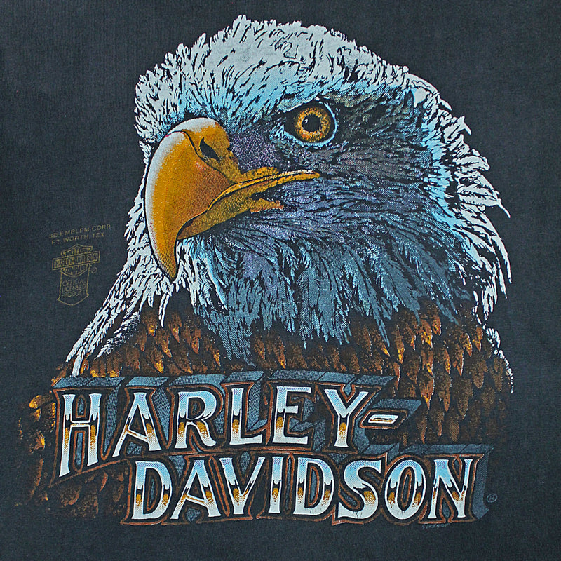 1980's Harley Davidson A.B.C. Cycle shop