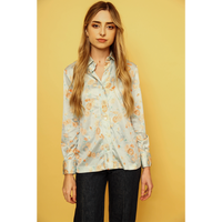 Blue Gardens Blouse