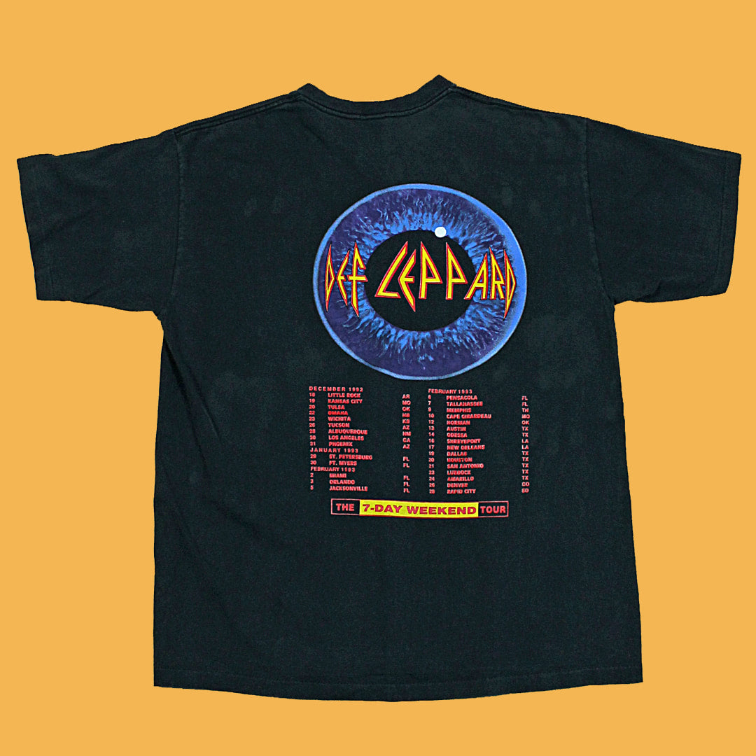 1992 Def Leppard Adrenalize "The 7-Day Weekend" Tour