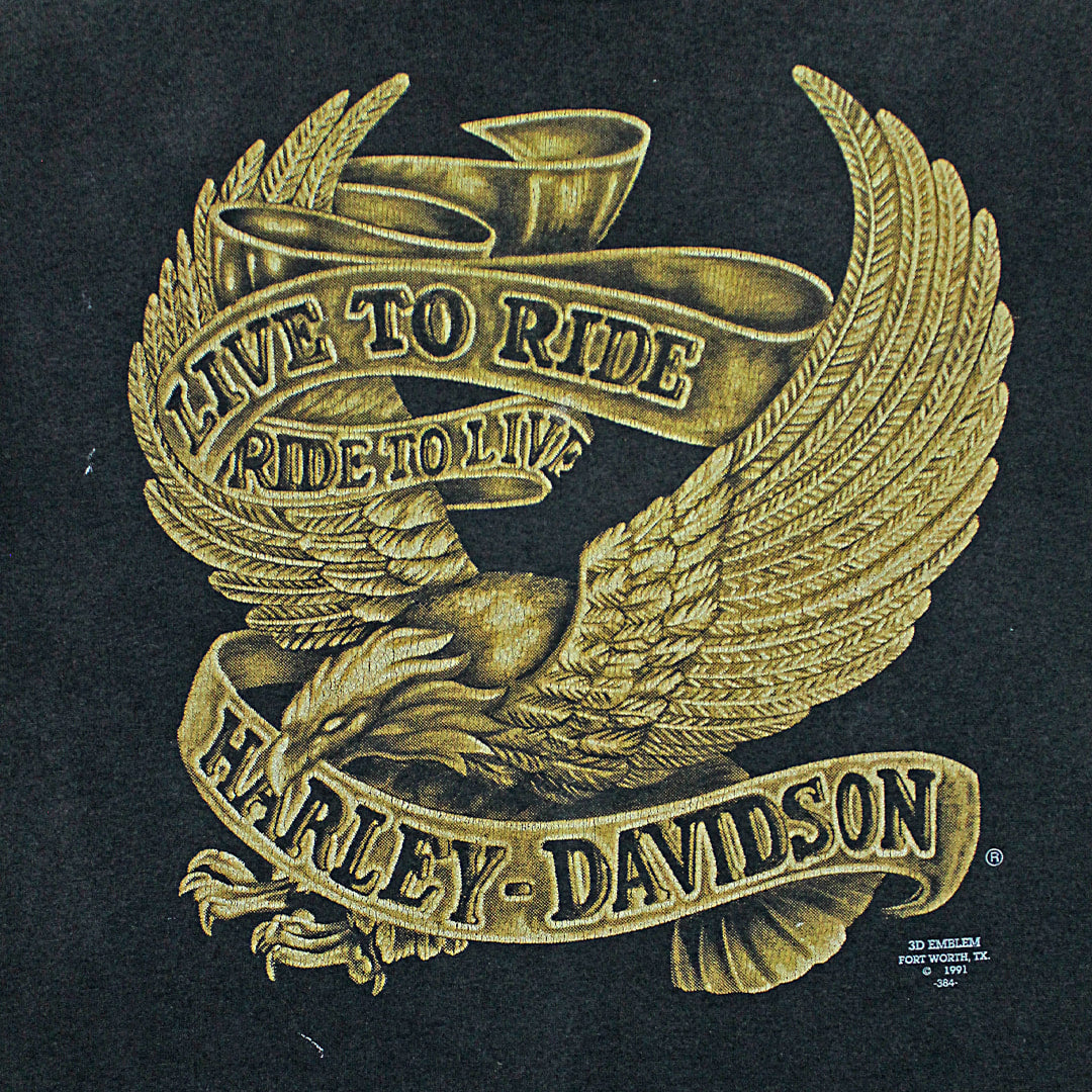 1991 3D Emblem Harley Davidson