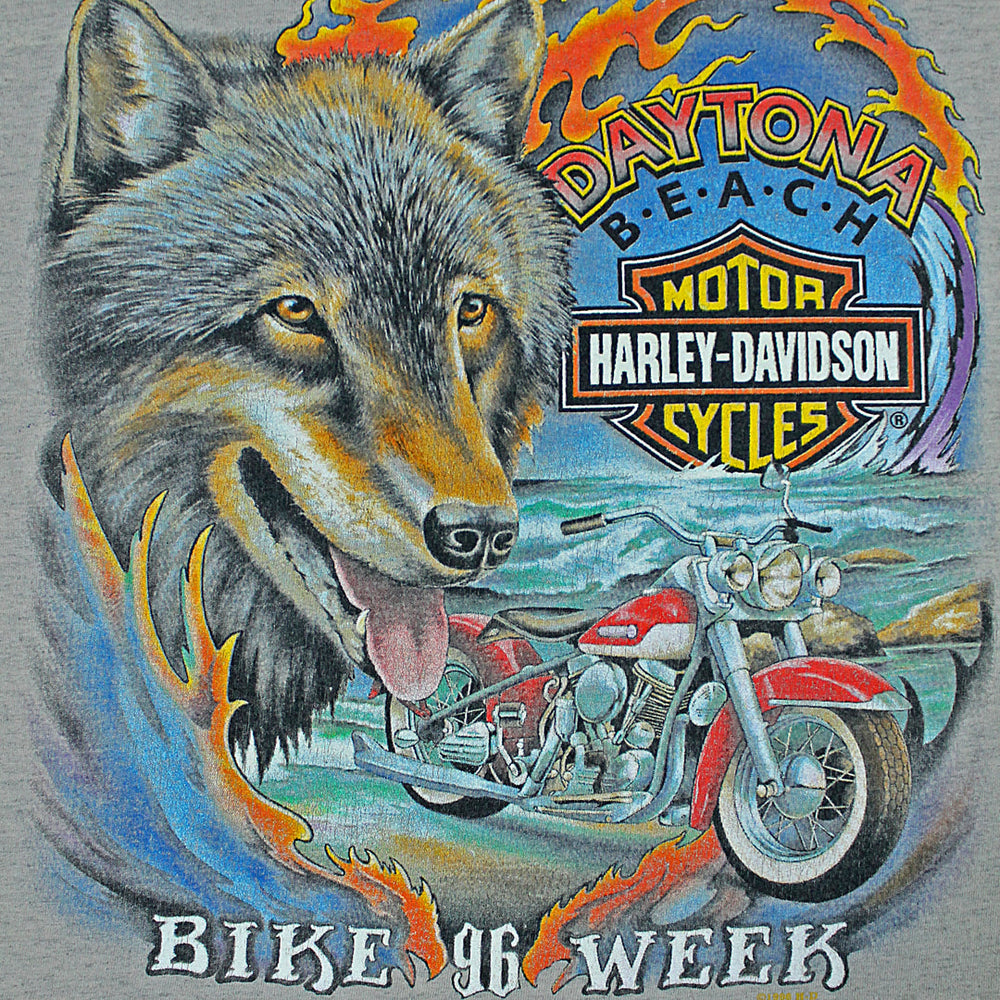 1996 Harley Davidson Daytona Beach Bike Week Vintage Tshirt – The Owl's Attic 1996-harley-davidson-daytona-beach-bike-week-vintage-tshirt-the-owl-s-attic