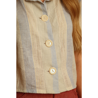 Seabreeze Boxy Button Down